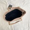 Womens Large Corduroy Tote Bag Spacious Shoulder Work Handbag