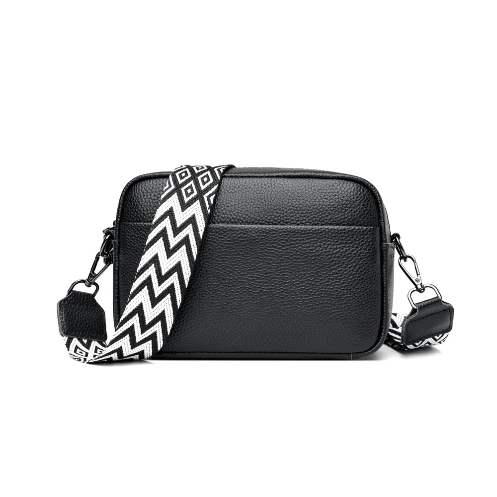 Luxury Everyday Genuine Leather Crossbody Bag for Women Multi Compartment Womens Shoulder Handbag