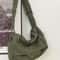 Vintage Canvas Messenger Bag for Women Casual Crossbody Shoulder Handbag