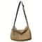 Vintage Canvas Messenger Bag for Women Casual Crossbody Shoulder Handbag