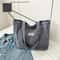 Stylish Corduroy Tote Bag Large Capacity Shoulder Bag for Women Handbag
