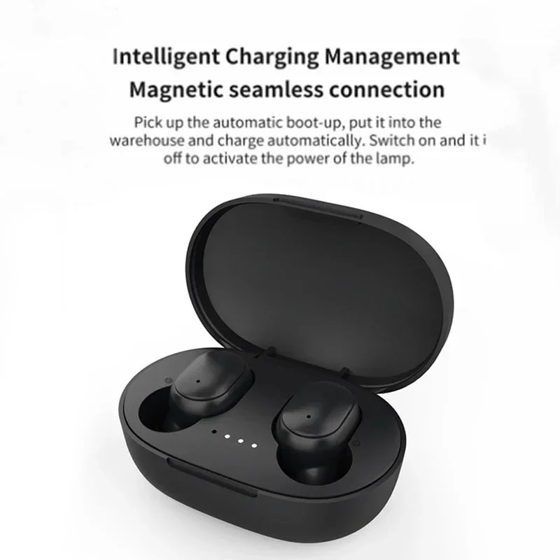 TWS Wireless Bluetooth Earbuds with Mic & Noise Cancelling