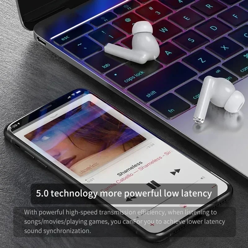 UltraClear TWS Wireless Earbuds Mini Bluetooth Stereo Headphones for Sport