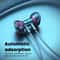 HIFI Neckband Gaming Headphones with LED Display & TWS Earbuds