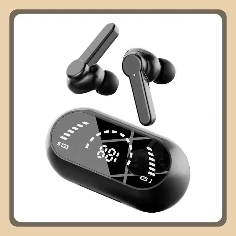 Wireless Bluetooth Earbuds Sport Gaming Headset with Noise Reduction & Bass