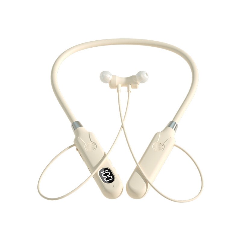 Wireless Bluetooth Neckband Earphones Sports Headset With Button Control 6