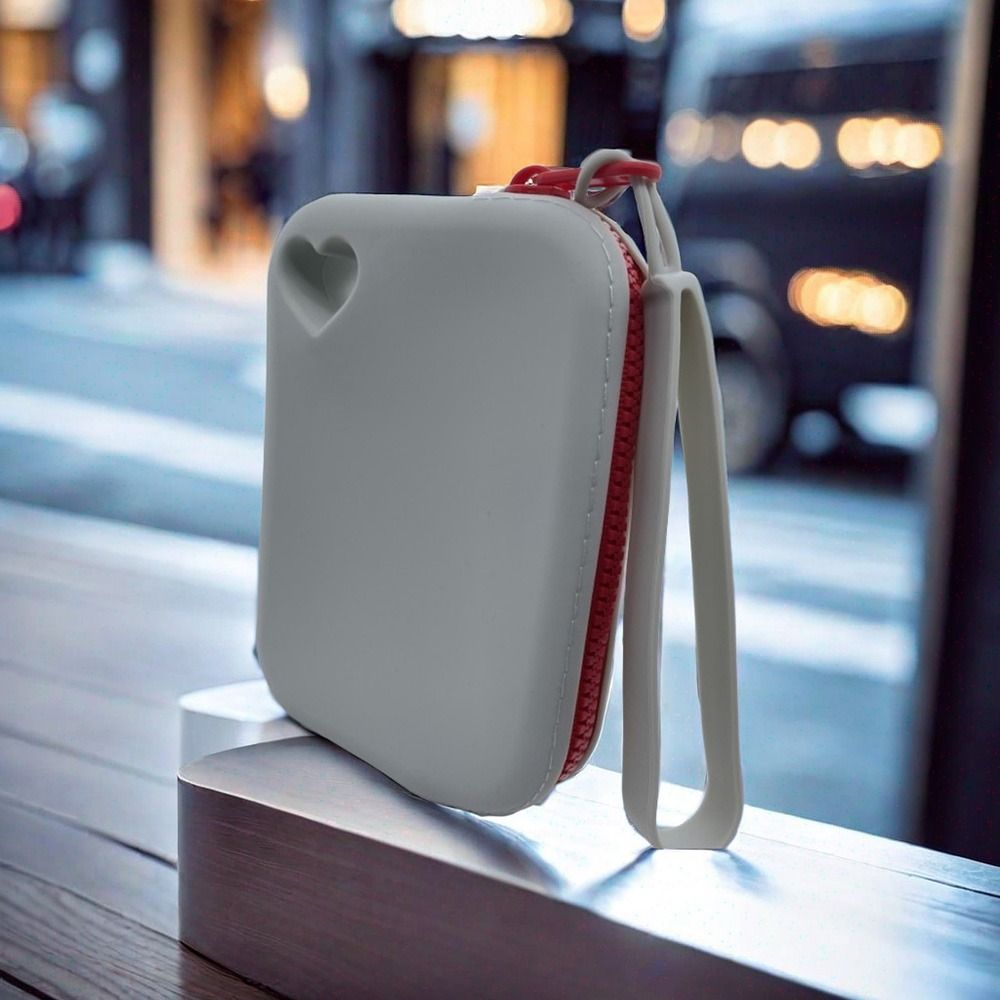 Compact Portable Silicone Coin Purse & Waterproof Earphone Storage Bag for Small Items