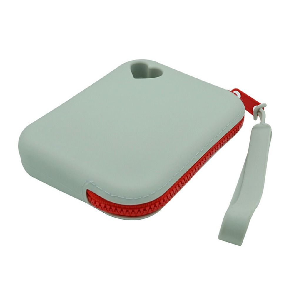 Compact Portable Silicone Coin Purse & Waterproof Earphone Storage Bag for Small Items
