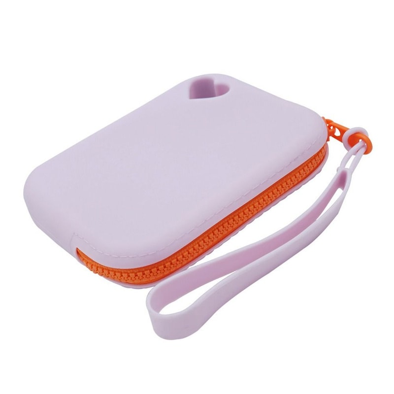 Compact Portable Silicone Coin Purse & Waterproof Earphone Storage Bag for Small Items