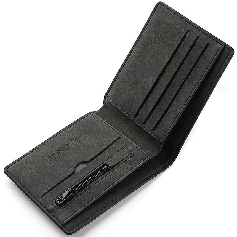 Premium Mens Wallet with Multi Card Slots & Large Capacity