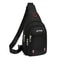 Mens Crossbody Messenger Bag With USB Charging Port Oxford Cloth Shoulder Bag 4