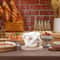 Boho Farmhouse Wood Chain Decor Natural Wood Knot Centerpiece for Living Room & Table