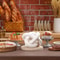 Boho Farmhouse Wood Chain Decor Natural Wood Knot Centerpiece for Living Room & Table