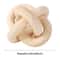 Boho Farmhouse Wood Chain Decor Natural Wood Knot Centerpiece for Living Room & Table
