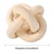 Boho Farmhouse Wood Chain Decor Natural Wood Knot Centerpiece for Living Room & Table