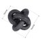 Boho Farmhouse Wood Chain Decor Natural Wood Knot Centerpiece for Living Room & Table