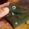 Premium Frosted Leather Cigarette & Tobacco Storage Bag Foldable Lighter Pouch