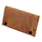 Premium Frosted Leather Cigarette & Tobacco Storage Bag Foldable Lighter Pouch