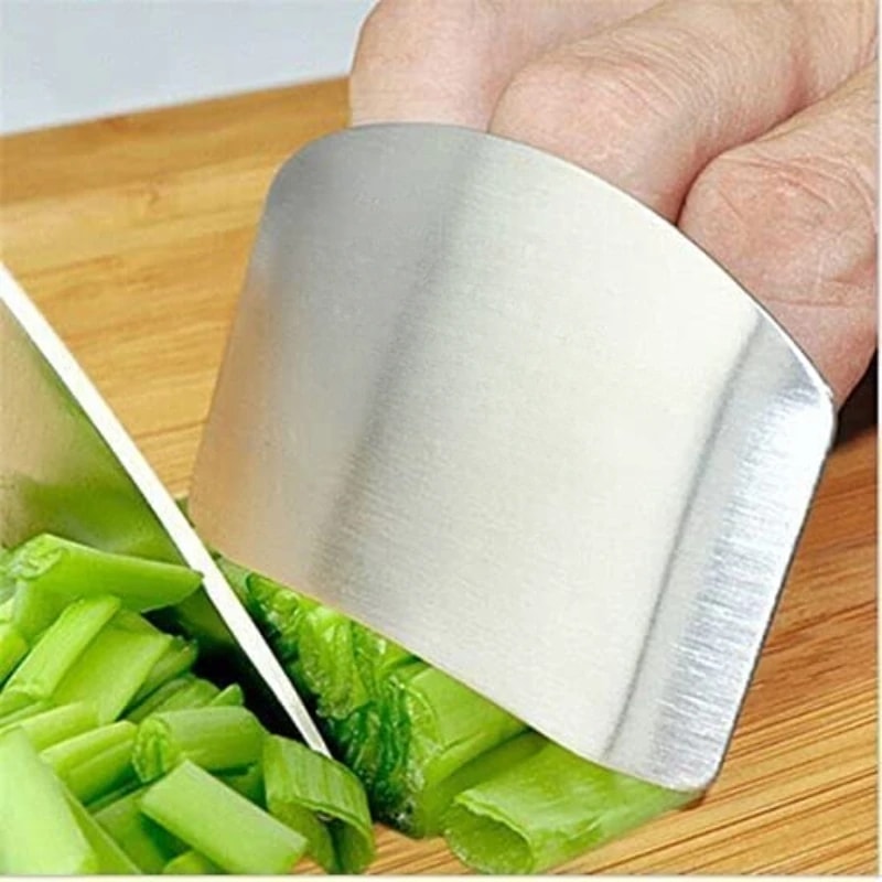 Premium Stainless Steel Finger Guards for Safe Cutting and Hand Protection