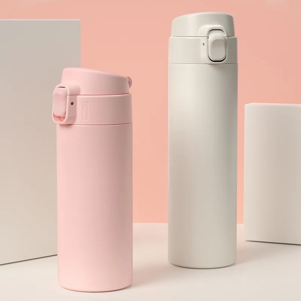 Premium Stainless Steel Thermos Water Bottle Keep Drinks Hot Cold 0