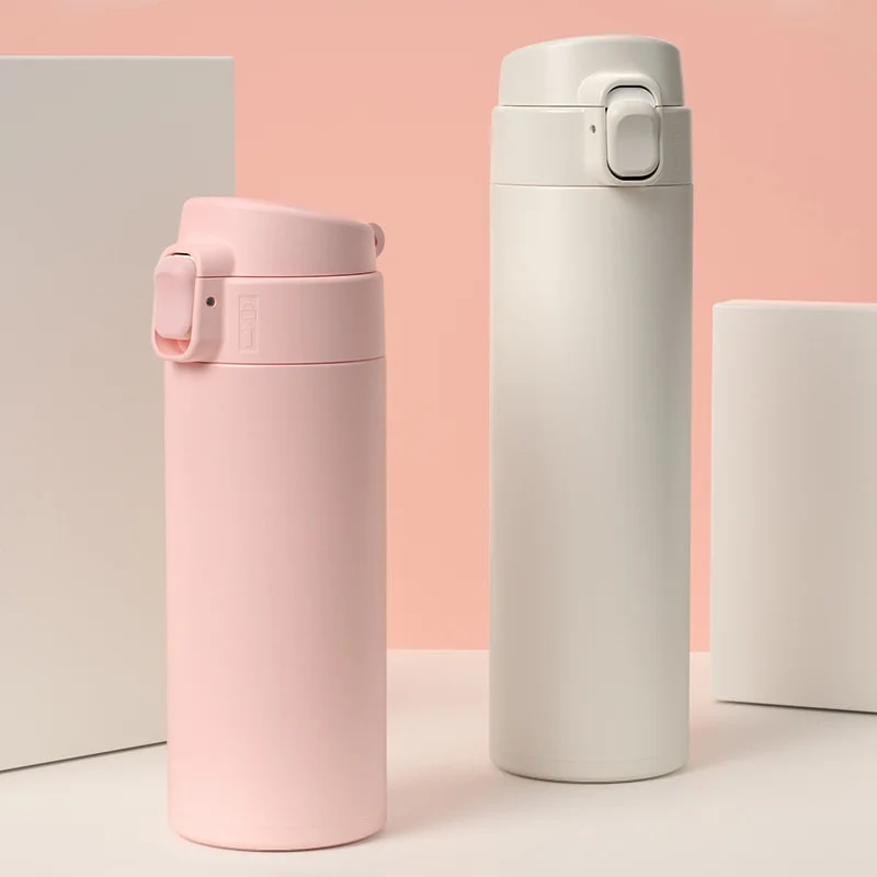 Premium Stainless Steel Thermos Water Bottle Keep Drinks Hot Cold 0