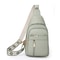 Urban Minimalist PU Leather Chest Bag Compact Crossbody Shoulder Bag 5
