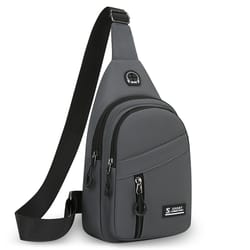 adjustable unisex crossbody bag durable travel & sports chest pack