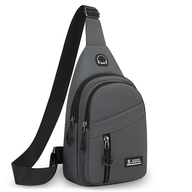 Adjustable Unisex Crossbody Bag Durable Travel Sports Chest Pack 0