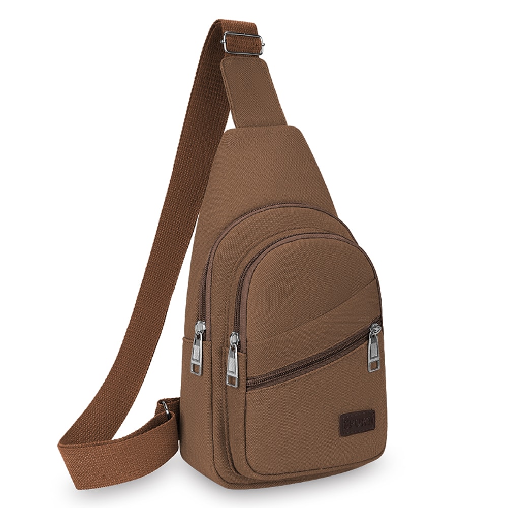 Mens Stylish Crossbody Bag Shoulder & Chest Bag for Travel Work & Leisure