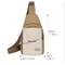 Mens Stylish Crossbody Bag Shoulder & Chest Bag for Travel Work & Leisure