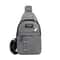 Mens Waterproof Large Capacity Waist Bag With Adjustable Shoulder Strap 2
