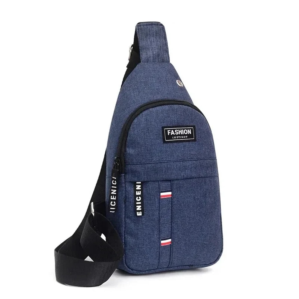 Mens Waterproof Large Capacity Waist Bag With Adjustable Shoulder Strap 4
