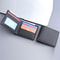 Slim PU Leather Wallet For Men Minimalist Card Holder Money Pouch 2