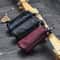 Premium Leather Key Case Stylish Car Home Key Holder Pouch 3