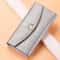Luxury Womens Leather Wallet Large Capacity Purse Multifunctional Handbag 4