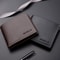 Premium Slim PU Leather Wallet Minimalist Folding Men Credit Card Holder
