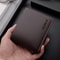 Premium Slim PU Leather Wallet Minimalist Folding Men Credit Card Holder