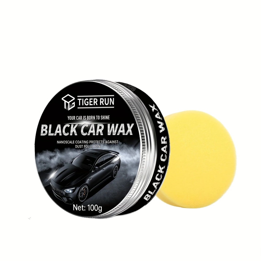 Black Pearl High Gloss Car Scratch Remover Deep Shine Auto Wax 6