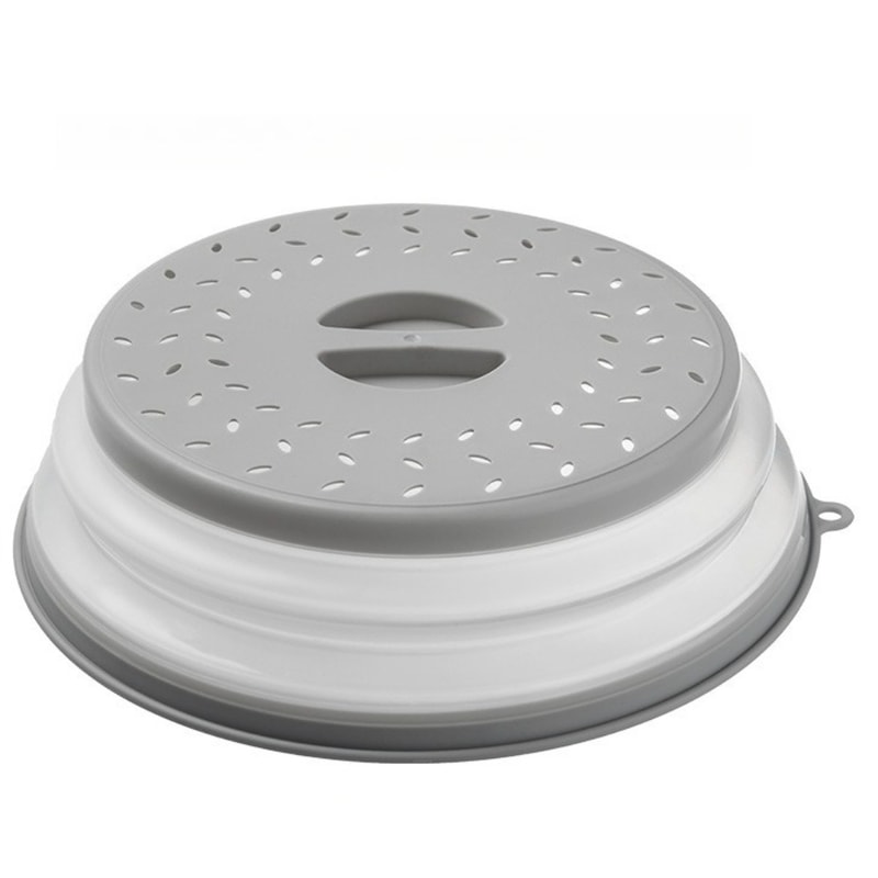 Foldable Microwave Splash Guard Plate & Bowl Cover BPA Free