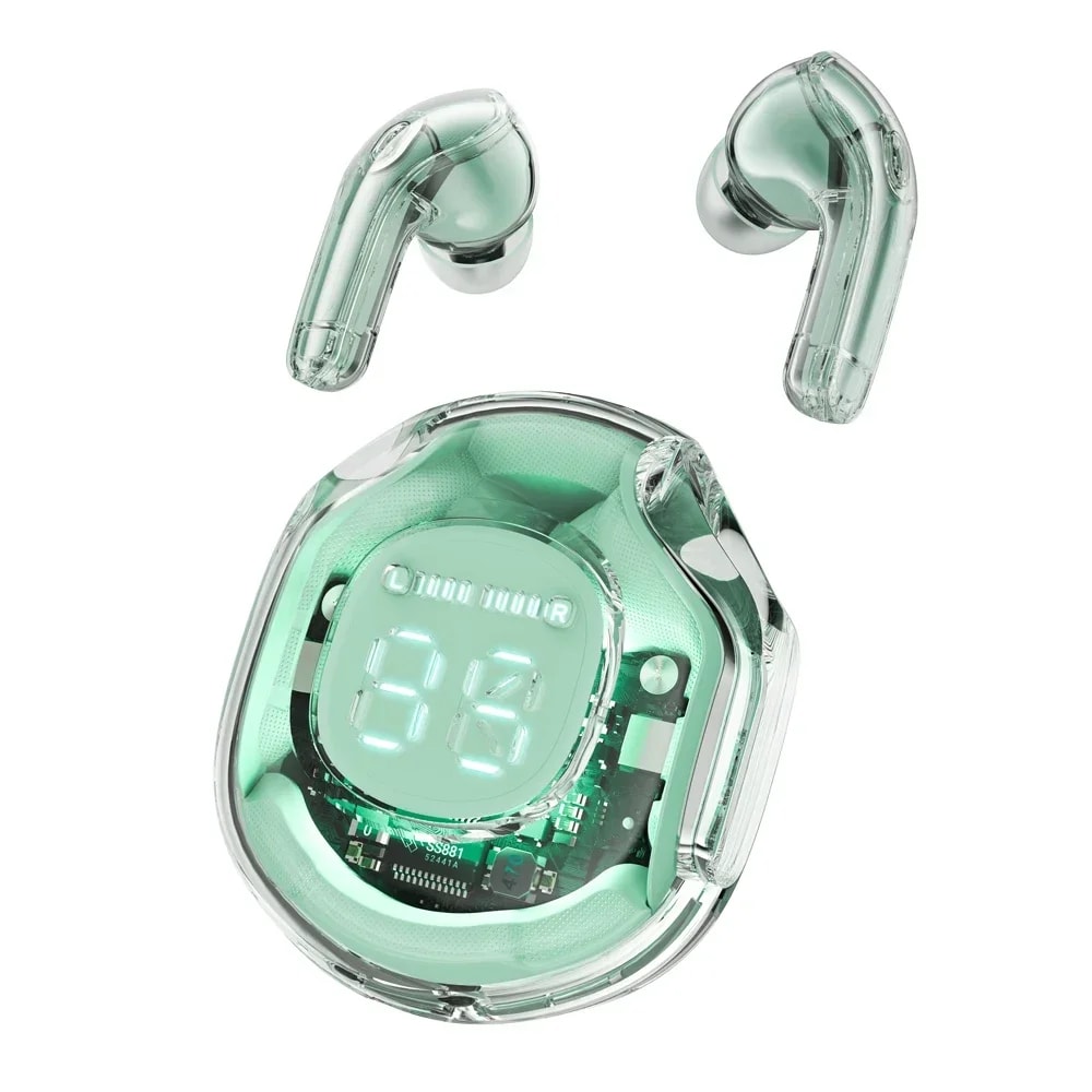 Wireless Bluetooth Headset With LED Display NoiseCanceling Earphones 8