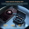 Smart Touch Wireless Bluetooth Headphones with LED Display & Mic