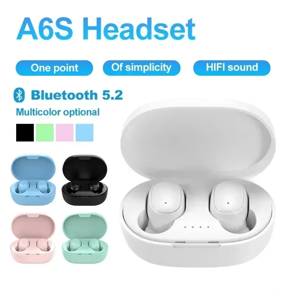 TWS Wireless Bluetooth Earphones with Noise Cancelling Microphone