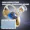 Wireless Bluetooth Earphones with Sports Ear Hooks & Noise Reduction