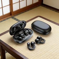 true wireless earbuds bluetooth noise cancelling earphones with led battery display