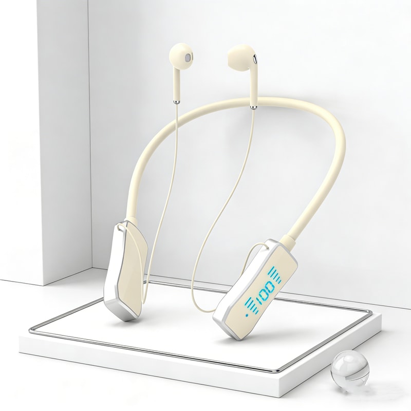 Magnetic TWS Wireless Bluetooth Earphones – Waterproof Sport Headset with Mic