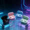 Premium TWS Wireless Bluetooth Earbuds with Mic Noise Cancelling Headphones