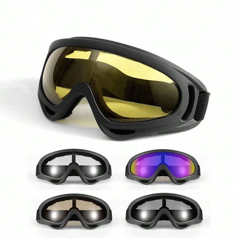 Premium Windproof Riding Motorcycle Goggles with Enhanced Sports Eye Protection