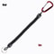 Durable Fishing Carabiner Anti Lost Spring Rope Clip for Outdoor Gear & Mountaineering