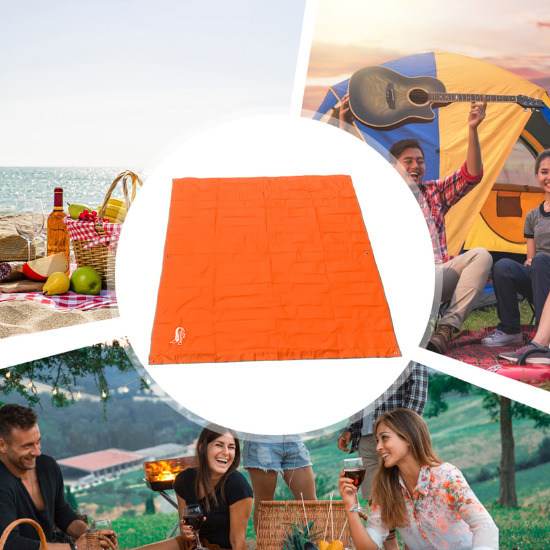 Ultralight Waterproof Tent Footprint Camping Mat For Travel 2