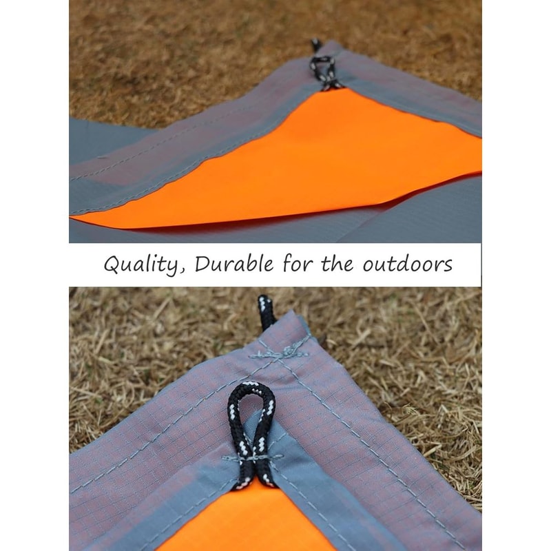 Lightweight Portable Picnic Blanket Foldable & Compact Water Resistant Washable Quick Dry Beach Mat for Outdoor